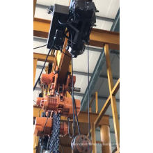 2 tons 380v single speed electric wire rope hoist